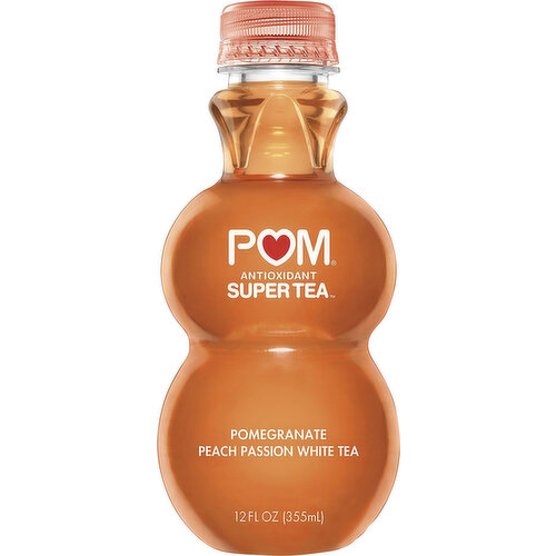 POM White Tea, PomegranatePeach Passion