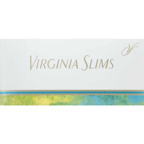 Virginia Slims Cigarettes, Gold Pack, Menthol, 120's, Box