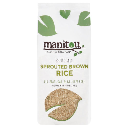 Manitou Trading Brown Rice, Sprouted