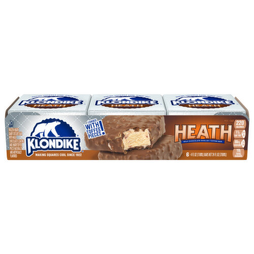 Klondike Dairy Dessert Bars, Heath