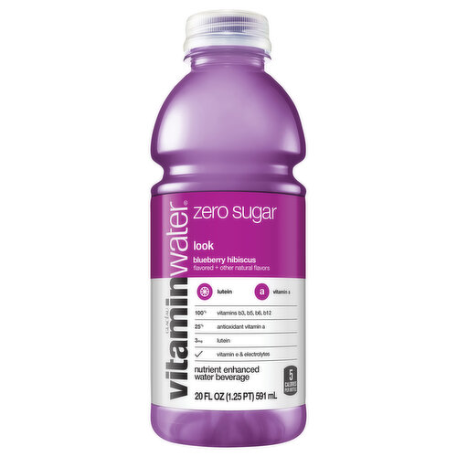 vitaminwater  Sugar Look Bottle