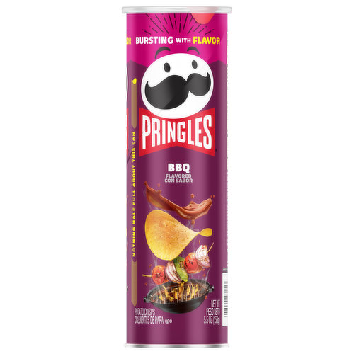 Pringles Potato Chips, BBQ Flavored