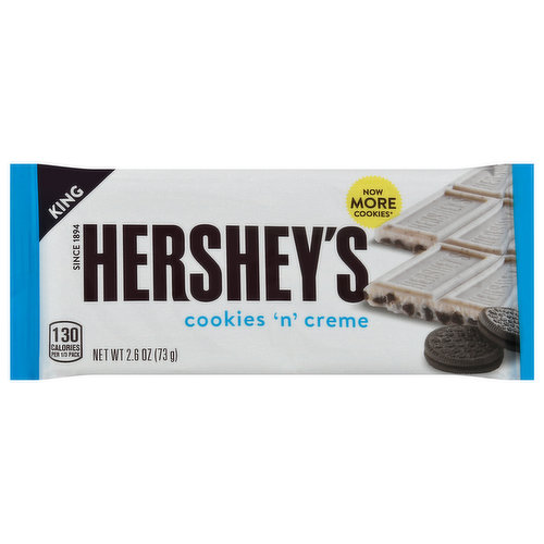 Hershey's Candy Bar, Cookies n' Creme, King