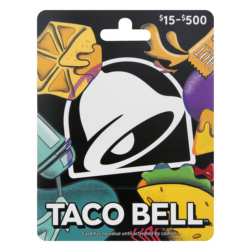 TACO BELL Gift Card, $15-$500