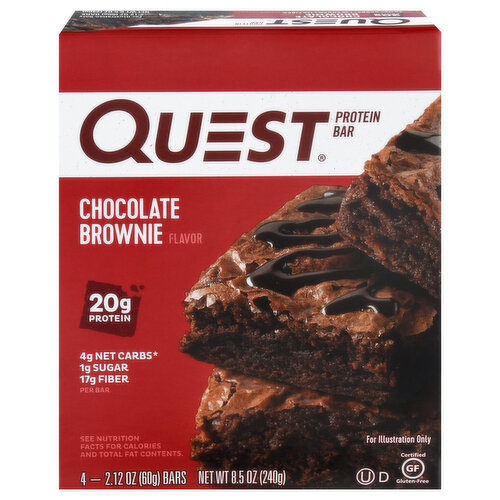 Quest Protein Bar, Chocolate Brownie Flavor