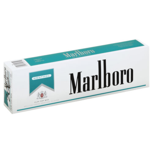 Marlboro Cigarettes, Silver Pack, Menthol