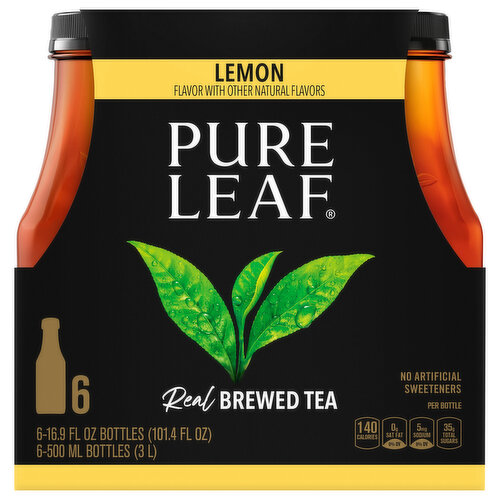 Pure Leaf Tea, Brewed, Lemon