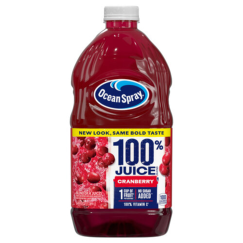 Ocean Spray 100% Juice, Cranberry
