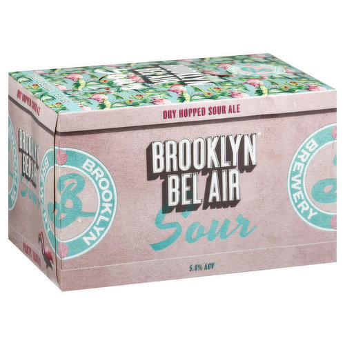 Brooklyn Brewery Beer, Dry Hopped Sour Ale, Bel Air Sour