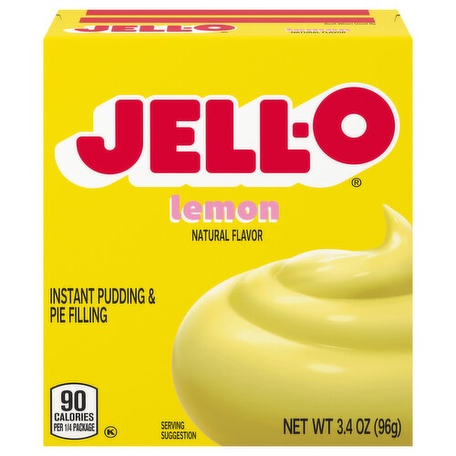 Jell-O Pudding & Pie Filling, Instant, Lemon
