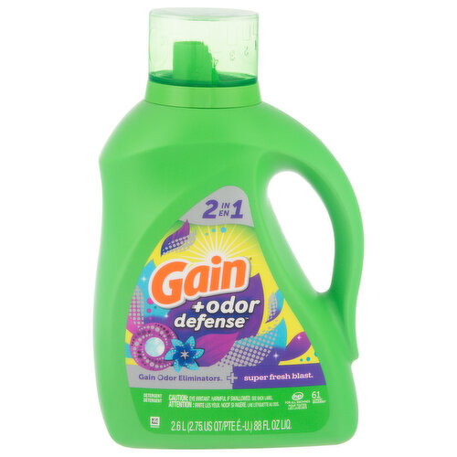 Gain Detergent, 2 in 1, Super Fresh Blast