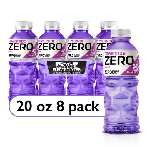 Powerade Sports Drink, Zero Sugar, Grape