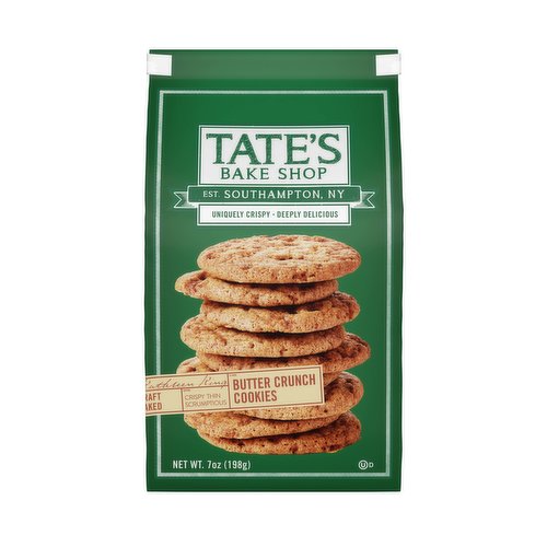 Tate's Bake Shop Tate's Bake Shop Butter Crunch Cookies, 7 oz