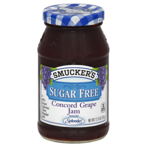 Smucker's Jam, Sugar Free, Concord Grape