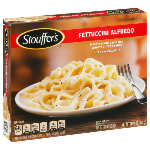 Stouffer's Fettuccini Alfredo