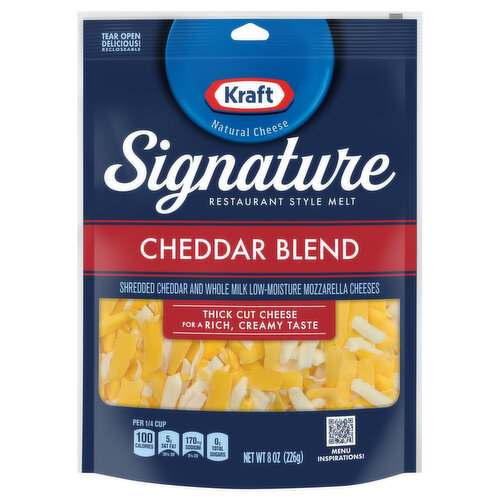 Kraft Cheese, Cheddar Blend, Restaurant Style Melt - Brookshire's