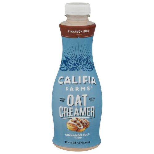 Califia Farms Oat Creamer, Cinnamon Roll Flavored