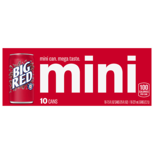 Big Red Soda, 12 Pack