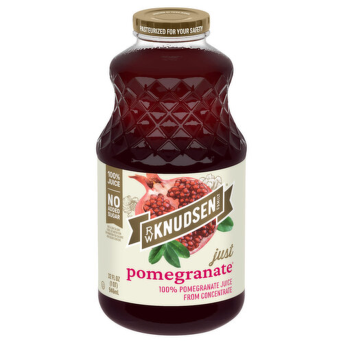 R.W. Knudsen Family 100% Juice, Premium, Just Pomegranate