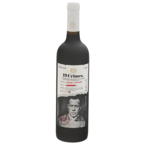 19 Crimes Cabernet Sauvignon, 2016