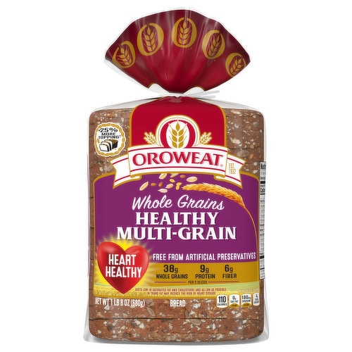 Oroweat Bread, Whole Grains, Healthy Multi-Grain