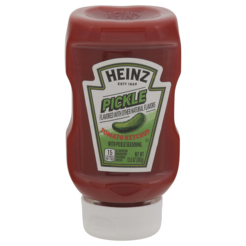 Heinz Tomato Ketchup, with Pickle Seasoning, Pickle