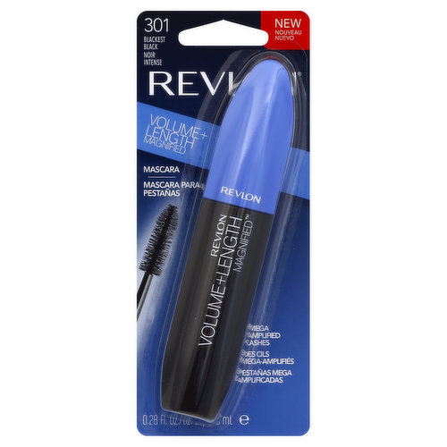 Revlon Mascara, Blackest Black 301