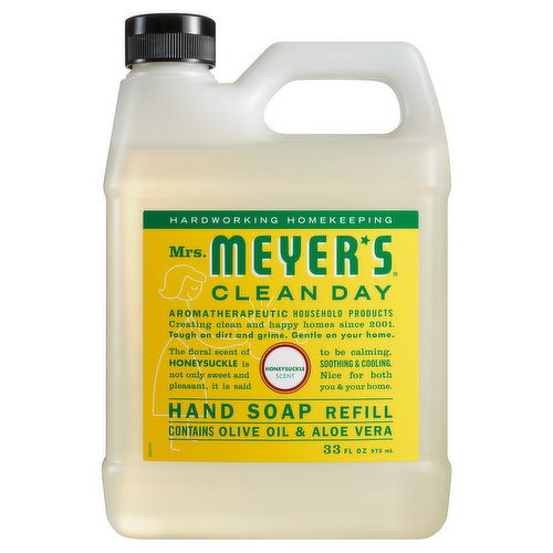 Mrs. Meyer's Hand Soap Refill, Honeysuckle Scent