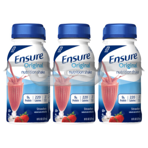 Ensure Original Nutrition Shake Strawberry Ready-to-Drink