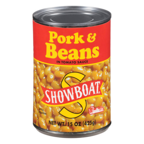 Showboat Pork & Beans in Tomato Sauce