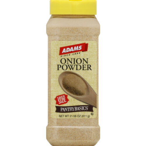 Adams Onion Powder, Saver Size