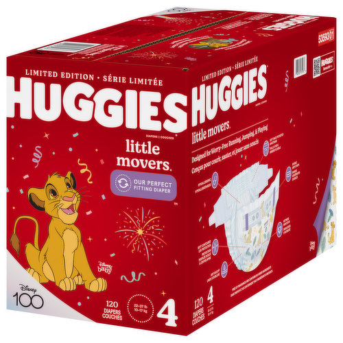 Lion king little movers diapers