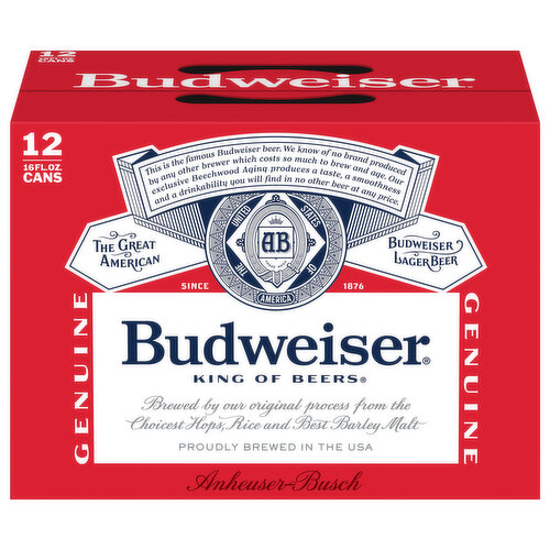 Budweiser Beer, Lager