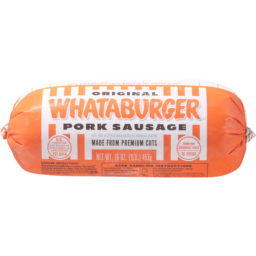 Whataburger Pork Sausage, Original