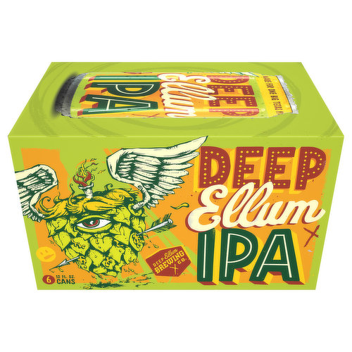 Deep Ellum Brewing Beer, IPA, 6 Pack