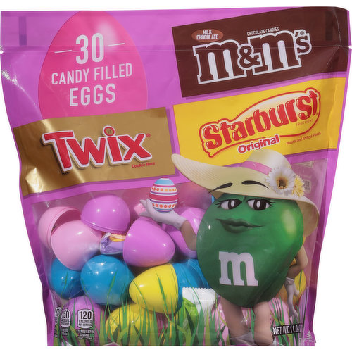 Mars Wrigley Candy Filled Eggs, Assorted