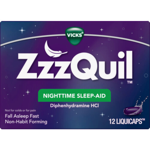 Vicks Nighttime Sleep-Aid, LiquiCaps