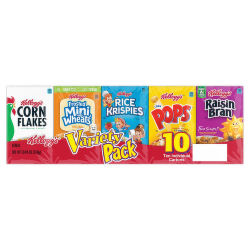 Kellogg's Cereal, Variety Pack