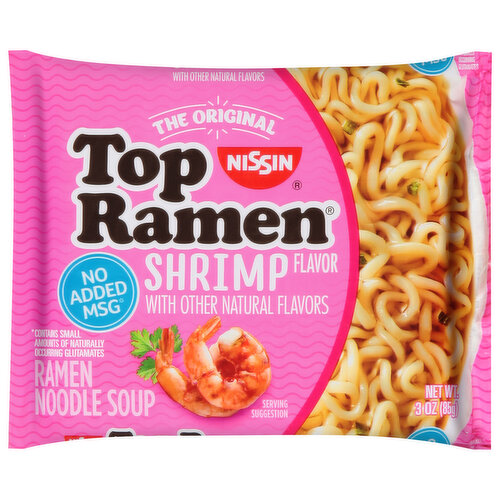 Nissin Ramen Noodle Soup, Shrimp Flavor