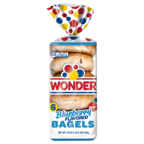 Wonder Bagels, Blueberry Flavored