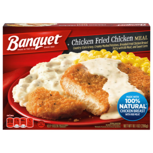 Banquet Fried Chicken Meal, Chicken