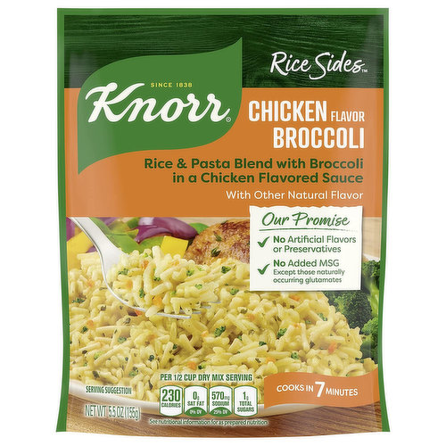 Knorr Rice Sides, Chicken Broccoli Flavor