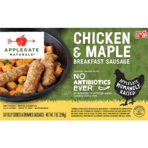 Applegate Naturals Breakfast Sausage, Chicken & Maple