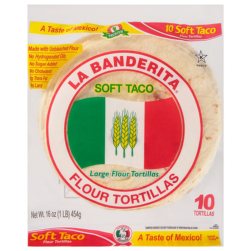 Made with unbleached flour.