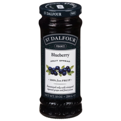 St Dalfour Fruit Spread, Wild Blueberry