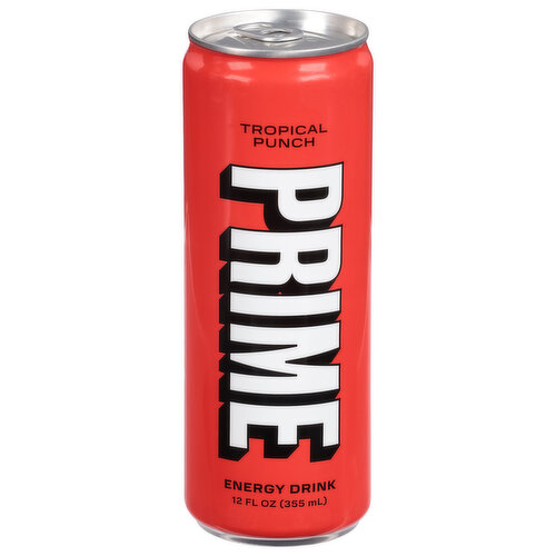 Prime - Prime, Energy Drink, Blue Raspberry (12 fl oz), Shop