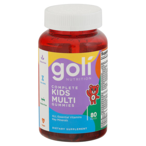 Goli Nutrition Kids Multi, Complete, Gummies