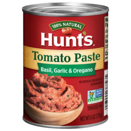 Hunt's Tomato Paste, Basil, Garlic & Oregano