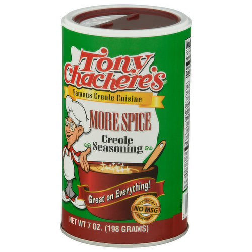 Tony Chachere's Creole Seasoning Original Spice Blend No MSG FREE SHIPPING