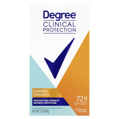 Degree Antiperspirant Deodorant, Summer Strength